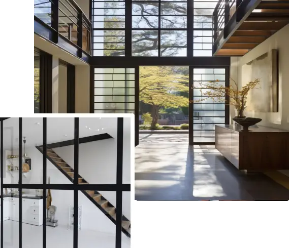 Partition (Glass / Wood)